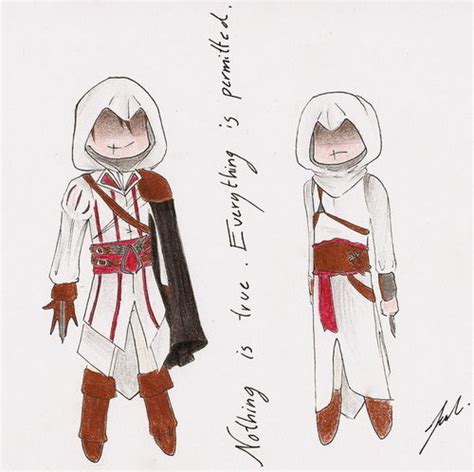 Ezio and Altair - Ezio and Altaïr Fan Art (19143655) - Fanpop