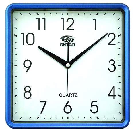 10 Inches Square Wall Clock 2842 - China Wall Clock and Calendar Wall ...