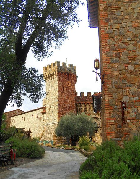 Castello Di Amorosa Napa Valley California Photograph by Irina Sztukowski - Fine Art America