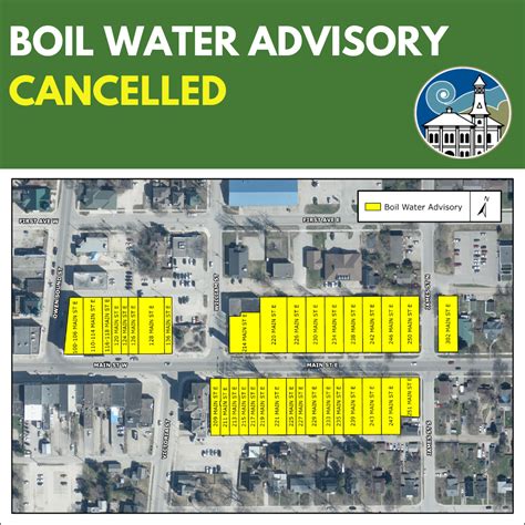 Boil Water Advisory Cancelled July 13, 2023 - Town of Shelburne