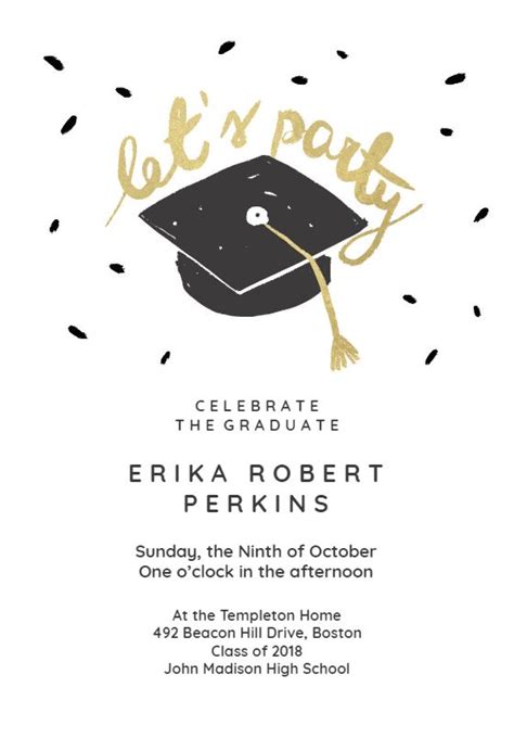 118 best Graduation Party Invitation Templates images on Pinterest