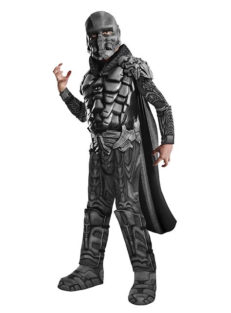 Man of Steel General Zod Deluxe Kids Costume - maskworld.com