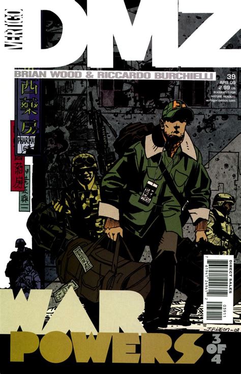 DMZ Vol 1 39 | Comic books art, Vertigo comics, Comic books