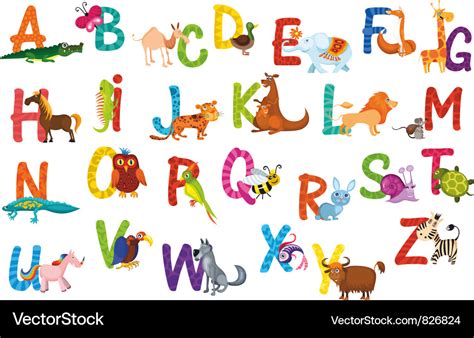 Animal Alphabet For Kids