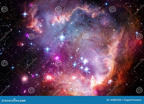 Galaxy in Outer Space, Beauty of Universe Stock Photo - Image of mystical, alien: 143887026