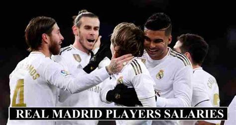 Real Madrid Players Salary Per Week 2023