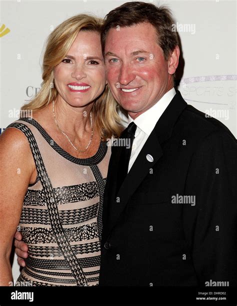 Janet Jones-Gretzky and Wayne Gretzky 27th Anniversary of Sports Spectacular at the Hyatt ...