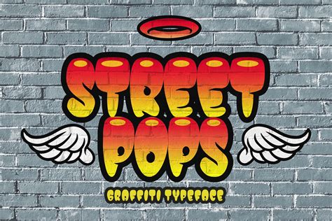 Street Pops - Graffiti Typeface