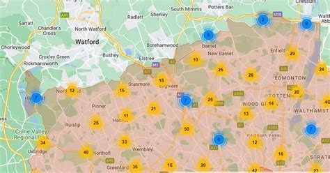 Maps shows exact ULEZ camera locations along Hertfordshire border - HertsLive