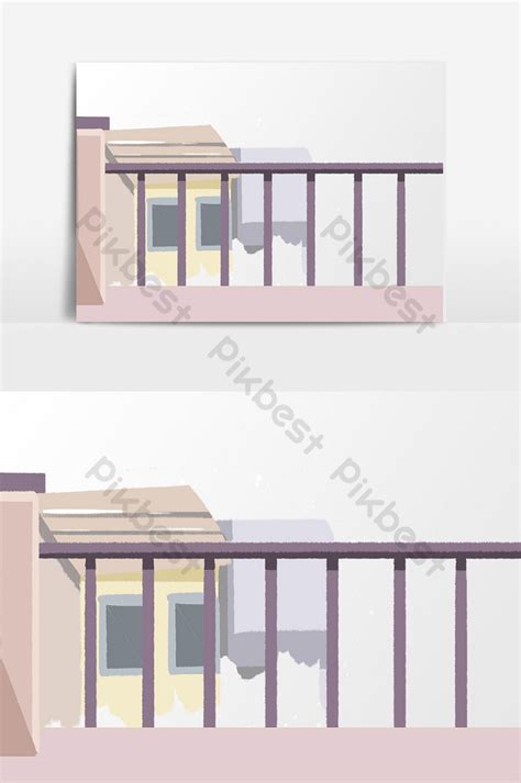 Cartoon building platform elements | Illustration PSD Free Download - Pikbest