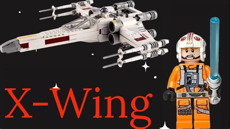 LEGO Star Wars Luke Skywalker’s X-Wing Fighter Time Lapse Build - YouTube