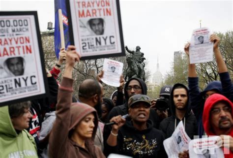 Photo: Million Hoodie March in Protest for Slain Teenager Trayvon Martin in Union Square In New ...