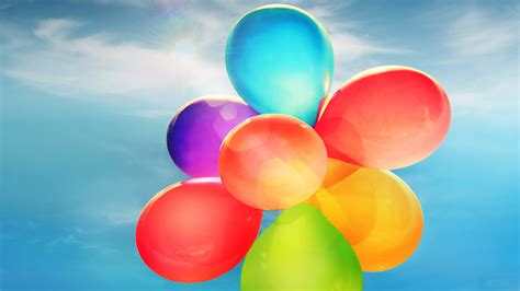 Colorful Balloons 4k, HD Wallpaper | Rare Gallery