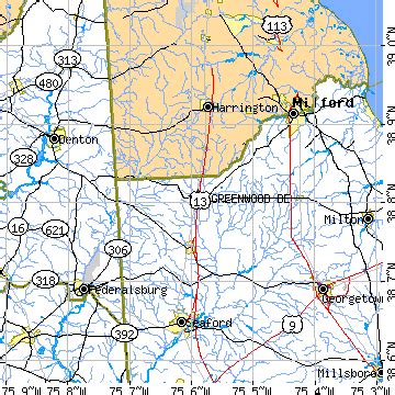 Greenwood, Delaware (DE) ~ population data, races, housing & economy