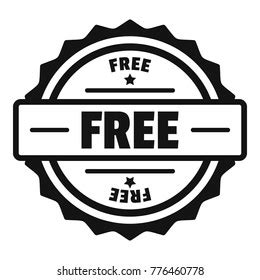 Free Logo Simple Illustration Free Vector Stock Vector (Royalty Free) 776460778 | Shutterstock