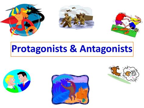 Protagonist and Antagonist - Lesson and Practice - Classful