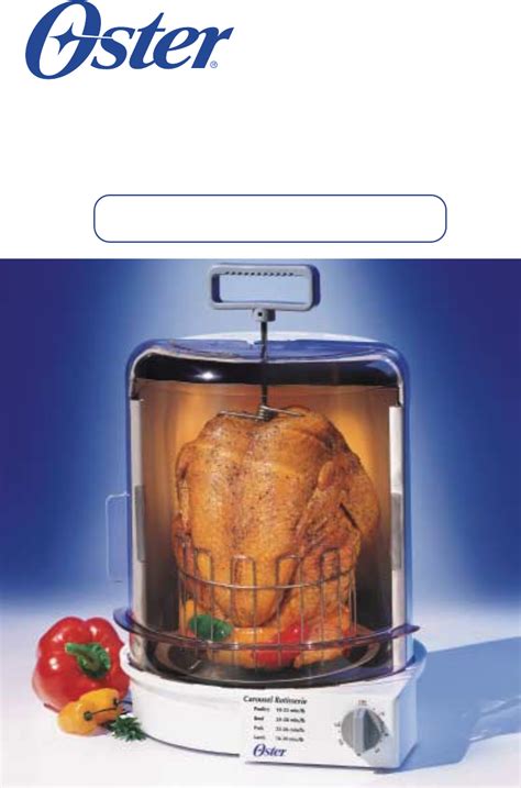 Oster kitchen center manual pdf