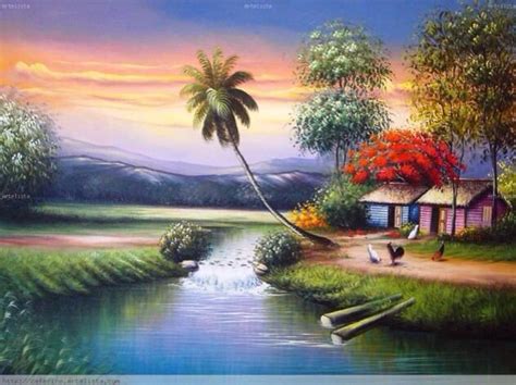 :) Canvas Painting Landscape, Nature Art Painting, Landscape Drawings, Amazing Art Painting ...