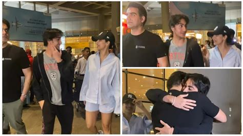 Malaika can't stop smiling as she and Arbaaz Khan receive son Arhaan at airport | Bollywood ...