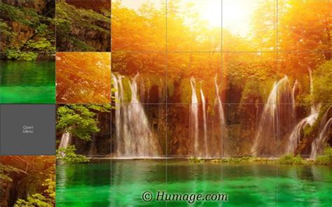 Sliding Tile Puzzle with HTML5 Canvas. Use Use enchanting image as wallpaper or video as ...