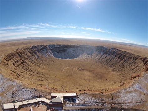 How close could you be to witness Arizona's meteor crater form and ...