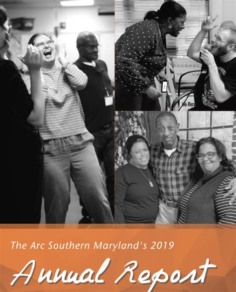 The Arc of Southern MarylandAnnual Report - The Arc of Southern Maryland