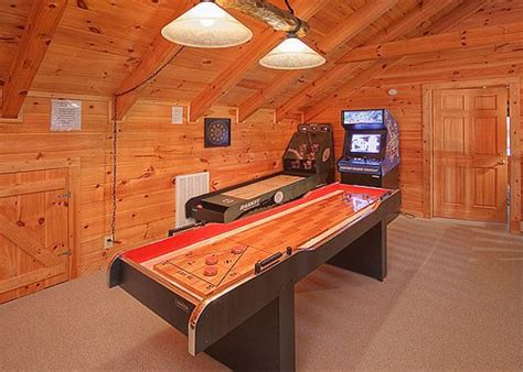 Top 5 Benefits of Staying in Our Pigeon Forge Cabins with Game Rooms | Game room, Cabin, Pigeon ...