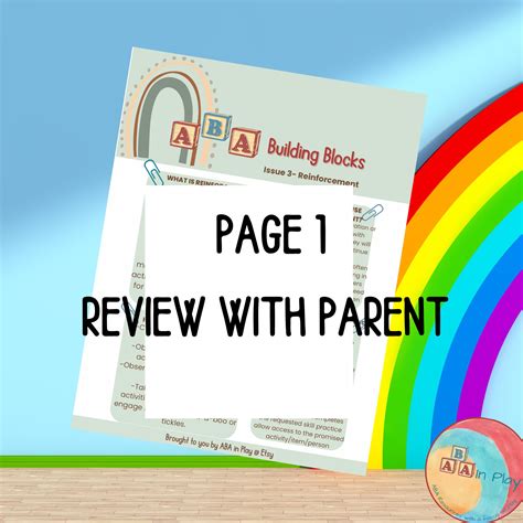 ABA Parent Training Curriculum Lesson 3, Behavior Management, Applied ...