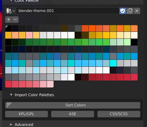 Palette Generator - Released Scripts and Themes - Blender Artists Community