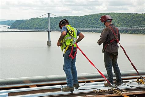 Bridge Lift Construction Workers Photograph by Jim West - Pixels