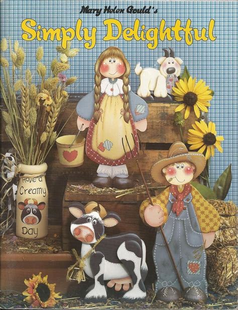 Adorable country themes | Painting crafts, Painting patterns, Tole ...