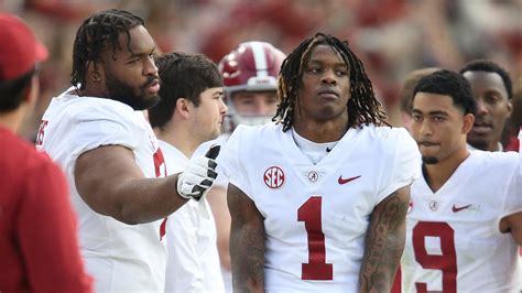 Alabama's Jameson Williams ejected from Iron Bowl 2021 for targeting