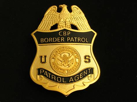 CBP Border Patrol Agent Badge Solid Copper Replica Movie Props – Coin Souvenir