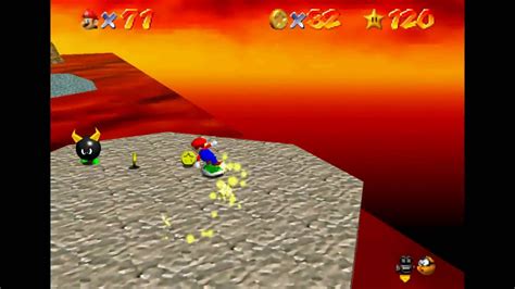 Super Mario 64 - Lethal Lava Land 100 Coins - 56"66 (TAS) - YouTube