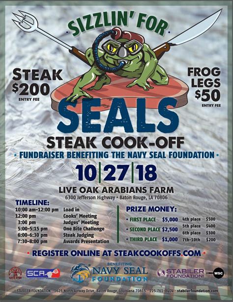 Sizzlin' for SEALs benefiting the Navy SEAL Foundation - Navy SEAL ...