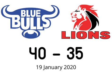 Bulls vs Lions - Superhero Sunday: 19 January 2019 - ThysRugby