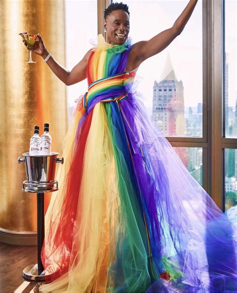 How The Celebrities Showed Their World Pride Through Fashion Featuring Billy Porter in Christian ...