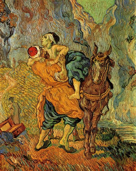 The Good Samaritan, after Delacroix, 1890 - Vincent van Gogh - WikiArt.org