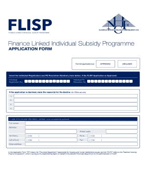 Flisp Application Form 2023: Complete with ease | airSlate SignNow