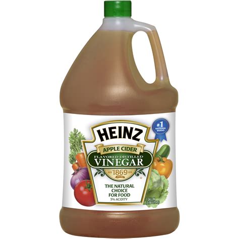 Heinz Distilled Apple Cider Vinegar, 1 gal Jugs - Walmart.com - Walmart.com