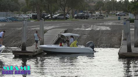 Miami Boat Ramps - Learning Lessons at the ramp. Enjoy