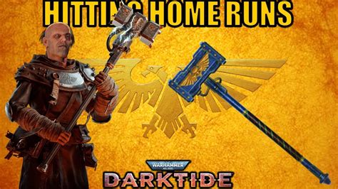 DARKTIDE - Hitting Home Runs with the THUNDER HAMMER - Warhammer 40k Darktide - YouTube