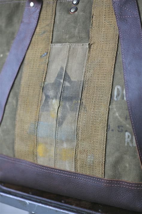 WWII era Military Canvas Weekend Bag – FORESTBOUND