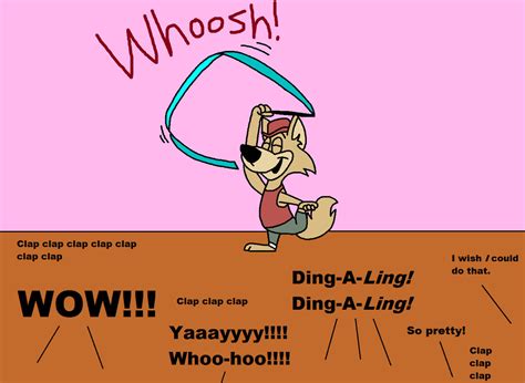 Ding-A-Ling's ribbon dance by topcatmeeces97 on DeviantArt