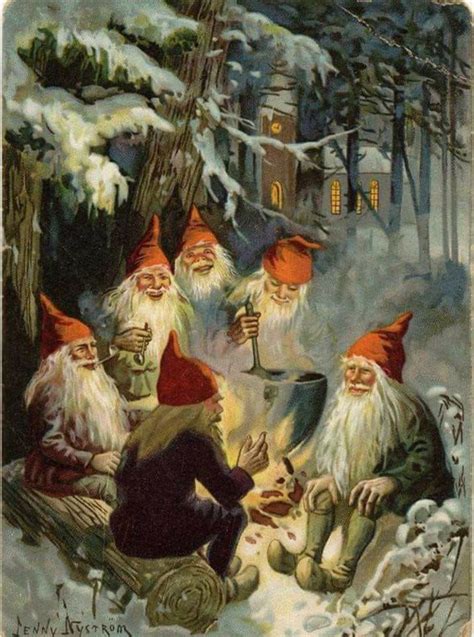 3227 best Gnomes, tomte, nisse images on Pinterest | Christmas cards, Elves and Faeries