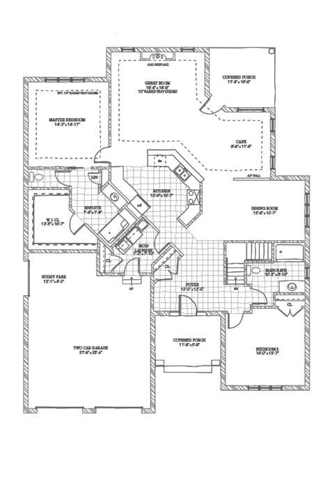 The Prestwick | 2 Bedroom, One Floor Single Detached