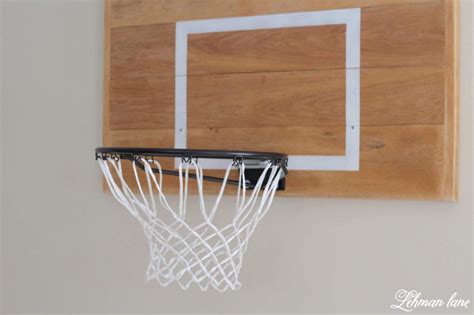 How to Build a DIY Super Wood Basketball Hoop - Lehman Lane