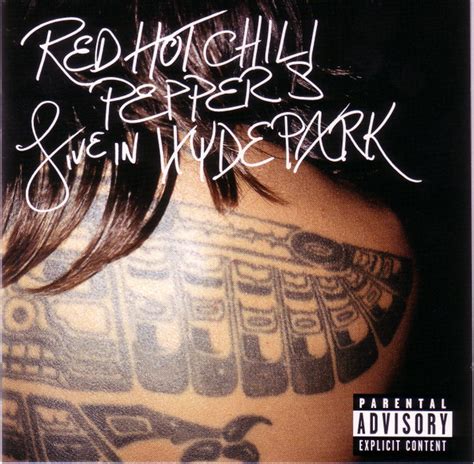 Red Hot Chili Peppers - Live In Hyde Park (2004, CD) | Discogs