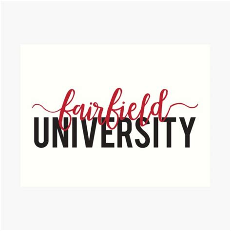 Fairfield University Wall Art | Redbubble