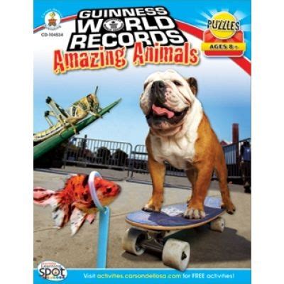 Guinness World Records® Amazing Animals by Carson-Dellosa Publishing | Creative Child